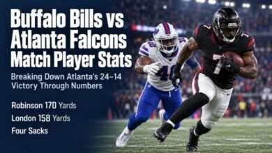 Buffalo Bills vs Atlanta Falcons Match Player Stats