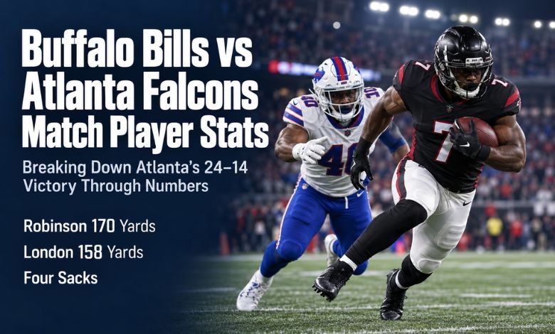 Buffalo Bills vs Atlanta Falcons Match Player Stats