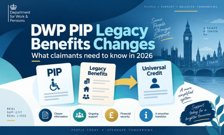 DWP PIP Legacy Benefits Changes