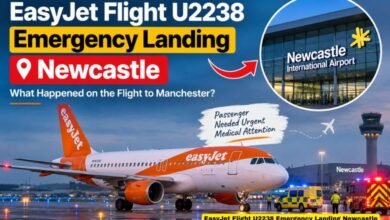 EasyJet Flight U2238 Emergency Landing Newcastle
