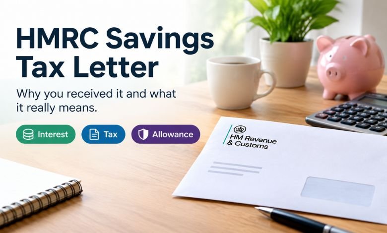 HMRC Savings Tax Letter