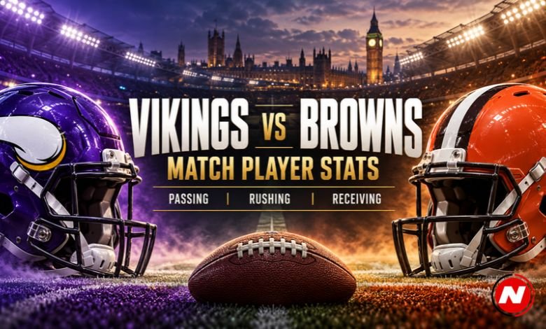Minnesota Vikings vs Cleveland Browns Match Player Stats