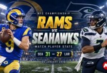 Los Angeles Rams vs Seahawks Match Player Stats