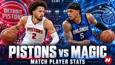 Detroit Pistons vs Orlando Magic Match Player Stats