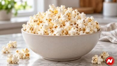 Air-Cooked Popcorn
