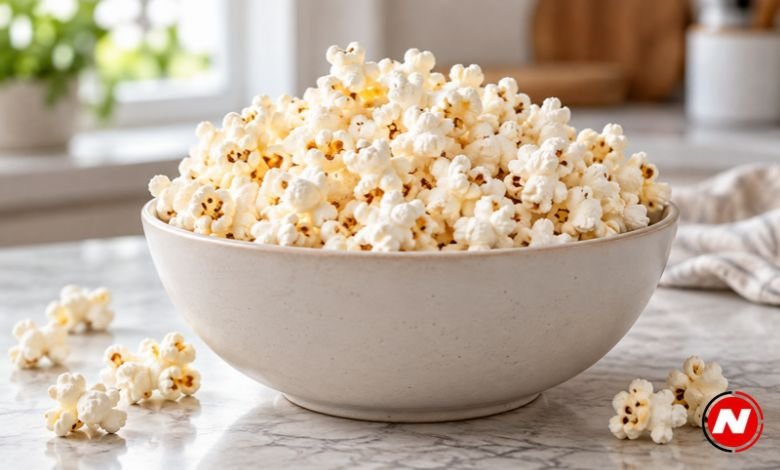 Air-Cooked Popcorn