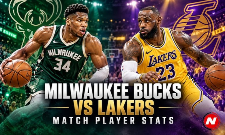 Milwaukee Bucks vs Lakers Match Player Stats