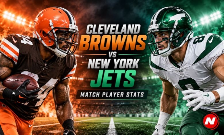 cleveland browns vs new york jets match player stats