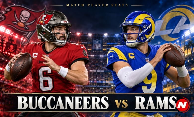 tampa bay buccaneers vs los angeles rams match player stats
